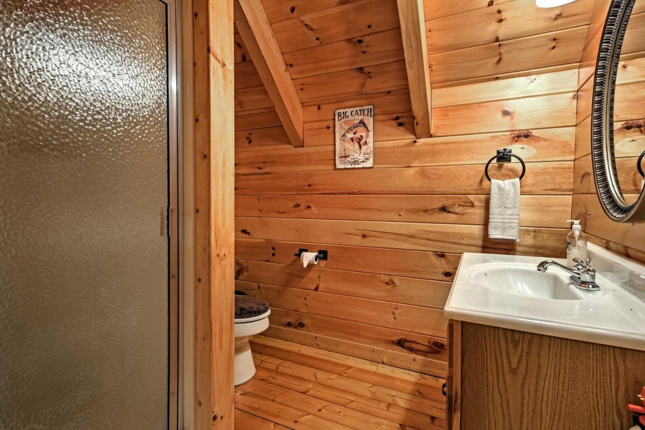 הוילה סביירוויל Pigeon Forge Cabin With Hot Tub, Grill And Pool Table! מראה חיצוני תמונה